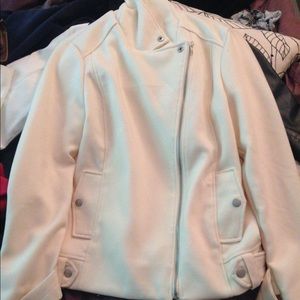White winter jacket