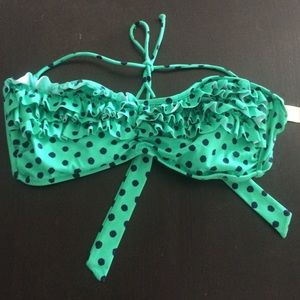 Green Bathing Suit Top