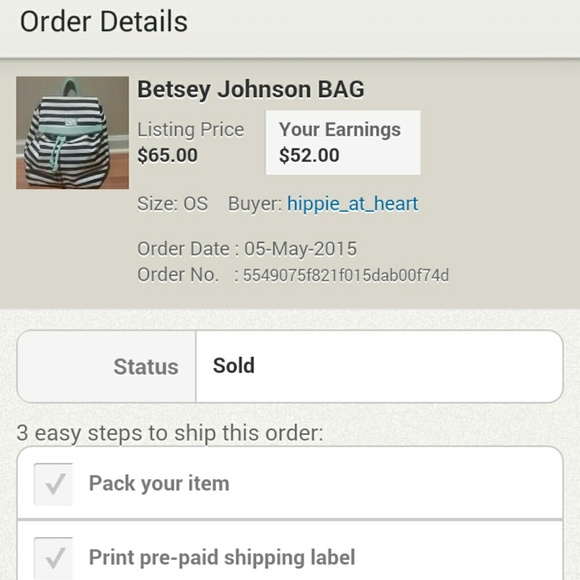 Betsey Johnson SOLD