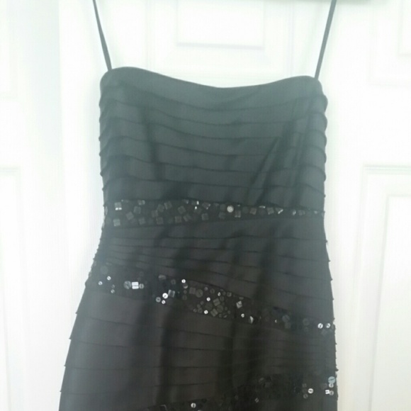 BCBG black cocktail dress