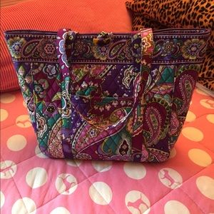 Vera Bradley Large Laptop Tote Heather