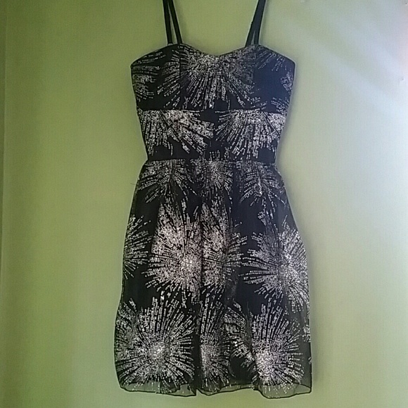 Glitzy Strap Dress