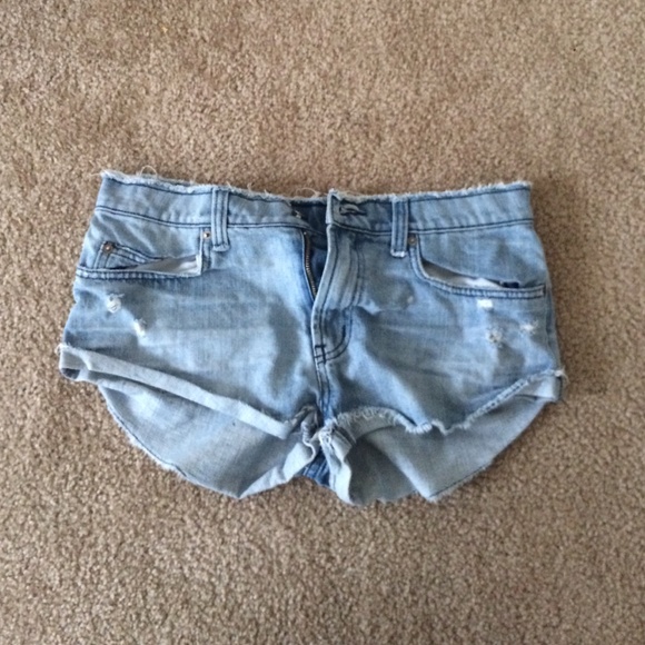 Lf denim shorts low rise