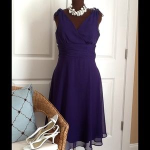 👗Connected Apparel Purple Dress👗