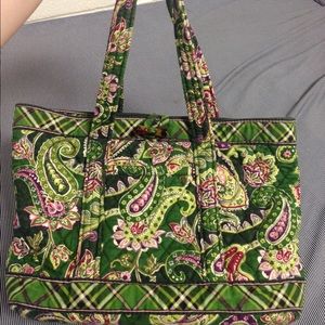 Green Paisley Vera Bradley purse