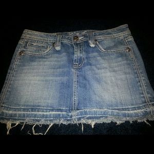 Miss Me Denim Mini Skirt