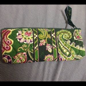 Green Paisley Vera Bradley bag/ pencil case
