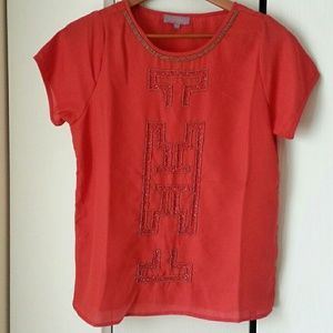 Francesca's Collections Harper burnt orange top!