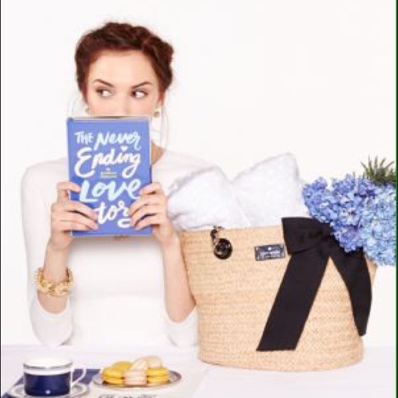 kate spade The Never Ending Love Story Book Clutch