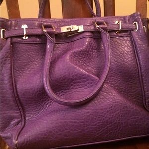 Large Purple Tote