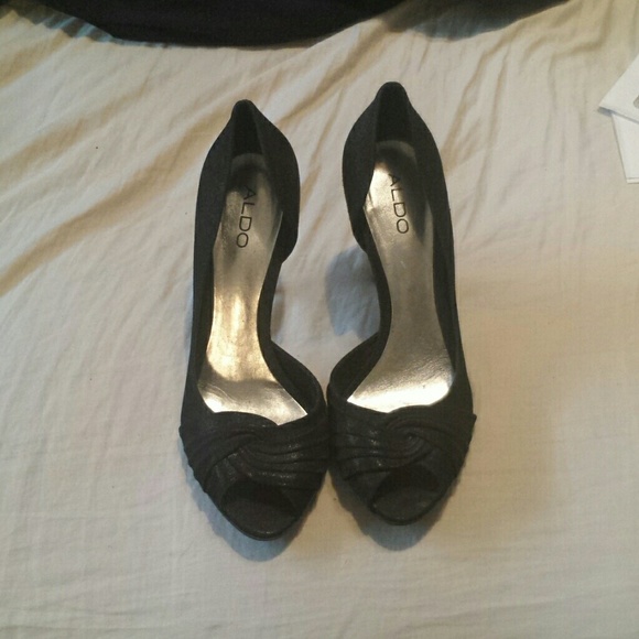 ALDO black heels