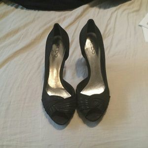 ALDO black heels