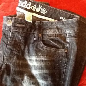 Mudd skinny jeans, black denim
