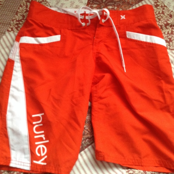 Hurley Pants - Red Hurley Shorts