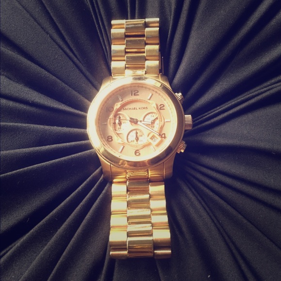 Rose Gold Michael Kors watch