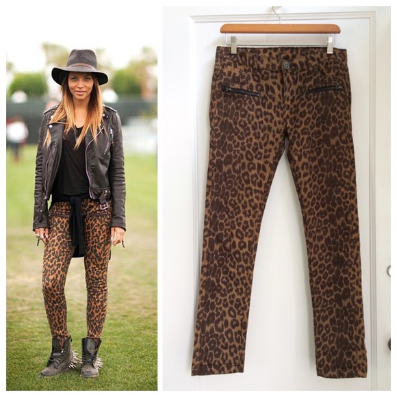 Unif leopard pants Clearance