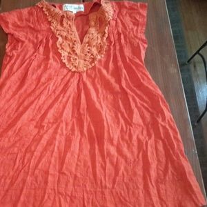 SOLD Orange tunic