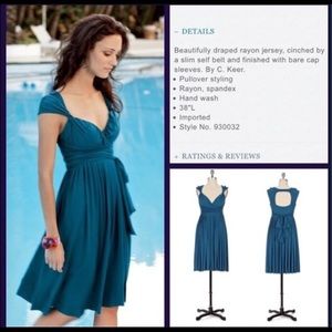 SOLD. Anthropologie C Keer Grand Holiday Dress