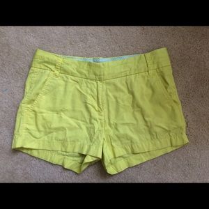 Neon Yellow J. Crew shorts!!