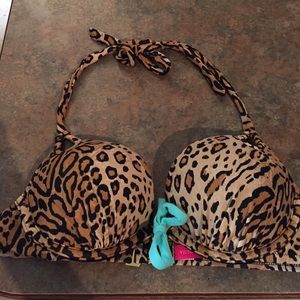 Cheetah bikini top 💜
