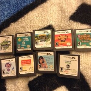 Pack of 9 DS Games