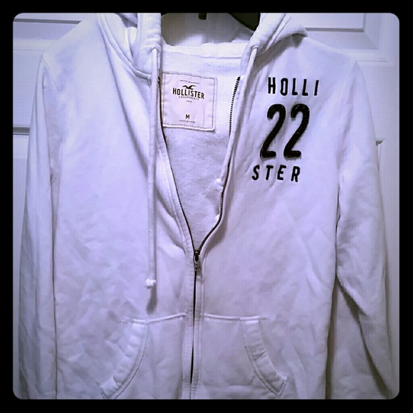 ❌Donated! White Hollister Jacket