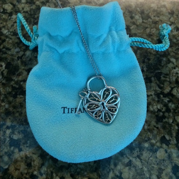 Authentic Tiffany & Co. Charm  and chain