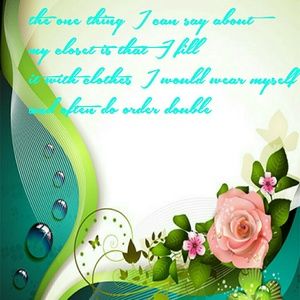 Thank you for loving my closet💙💖