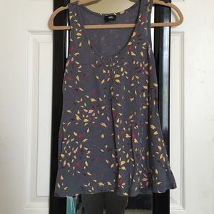 Mossimo Leaf Pattern Tank