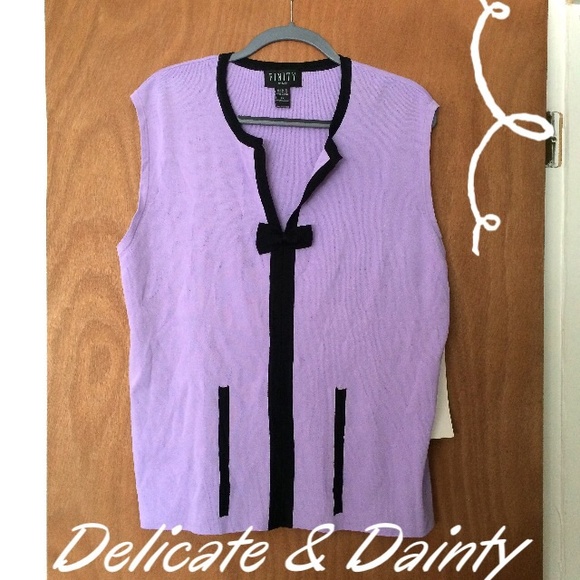 Finity Tops - Purple tank