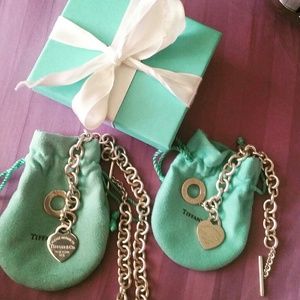 Tiffanys necklace and bracelet