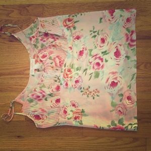 Oscar De La  Renta  flora top