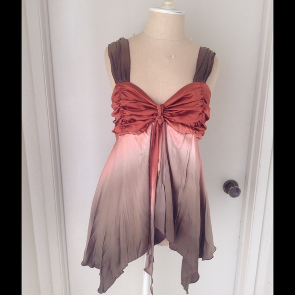 Designer silky top as new size medium