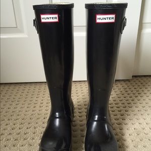 Hunter boots size 7