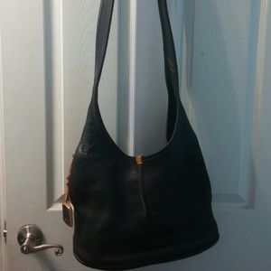Ugg Black Leather Crossbody Purse