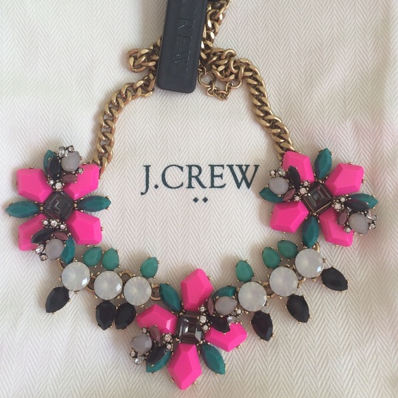 J. Crew Jewelry - J.Crew bright statement necklace