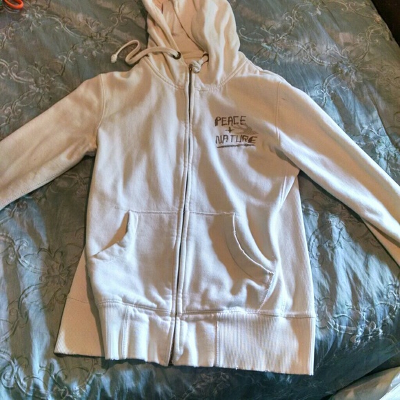 Zip up sweatshirt