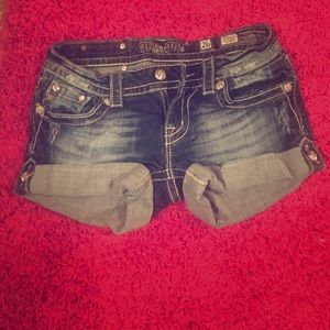 Miss me jeans shorts!