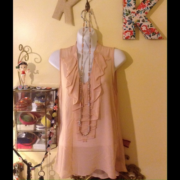 By & By Tops - 2x's HP🎀 Cute sheer summer top size L "By & By"