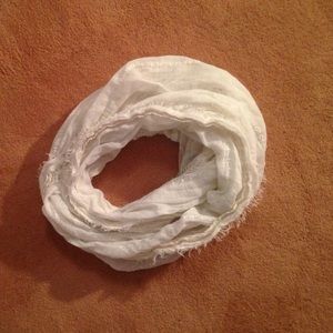 White scarf