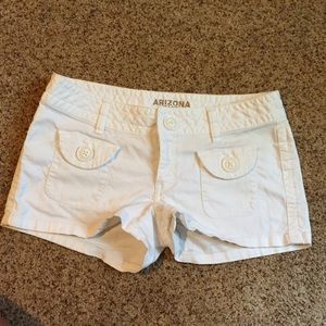 White Shorts
