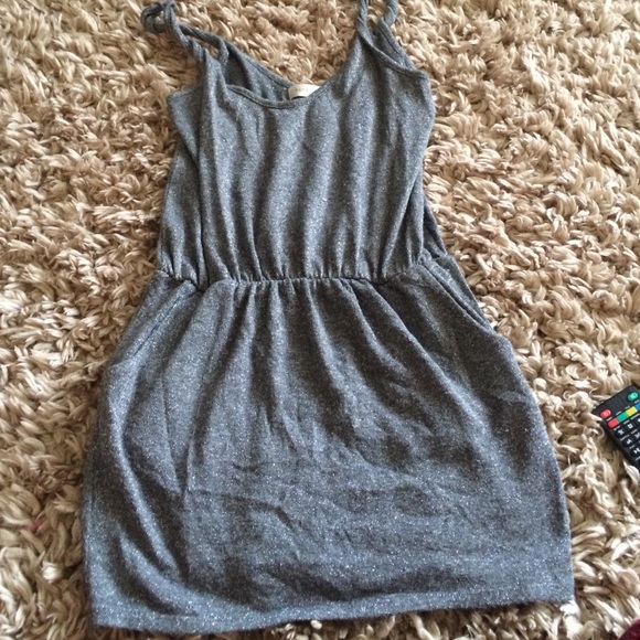 Fitted glitter dress