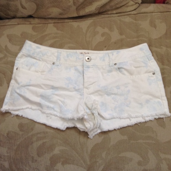 Blue & White Shorts