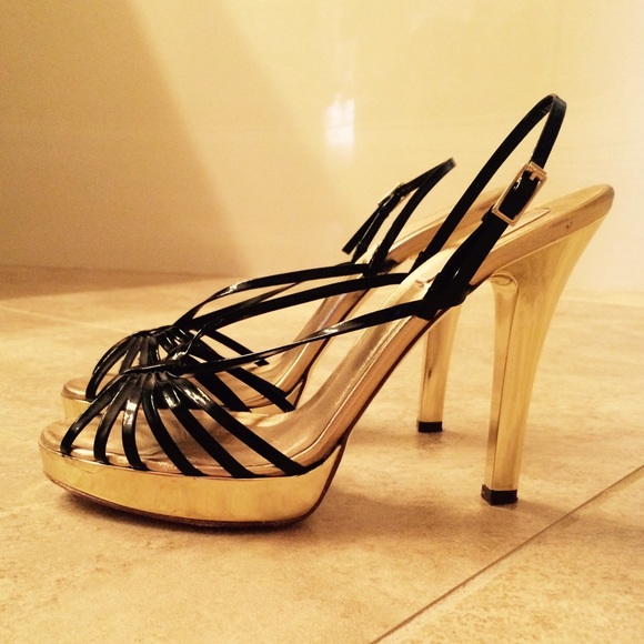 Michael Kors *Collection* patent leather sandals