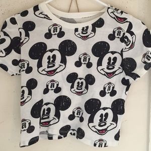 Mickey Mouse crop top