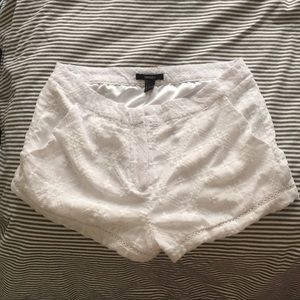 White Forever 21 Shorts