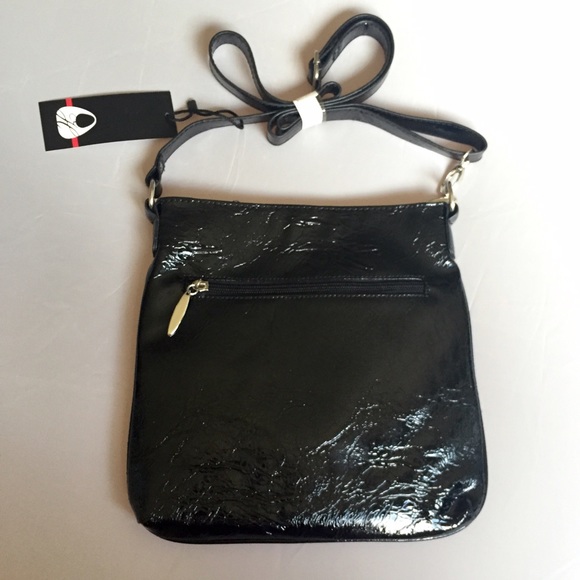 SOLD - Black CrossBody Bag - Picture 3 of 3