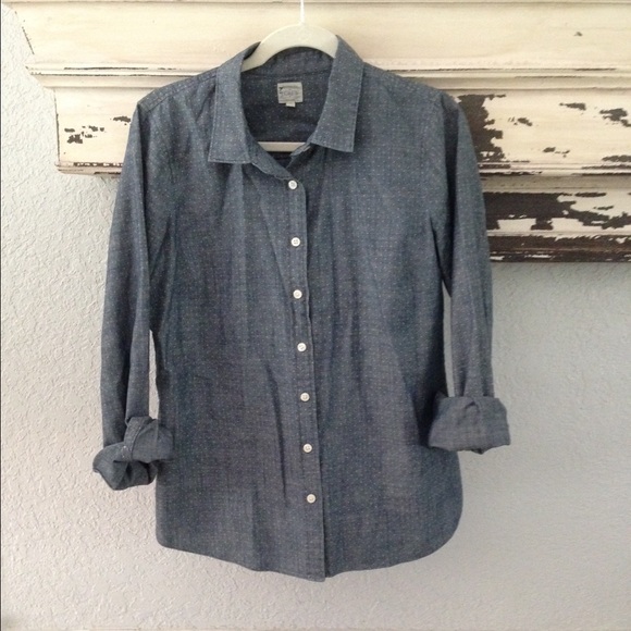 J. Crew Tops - BUNDLE 🌸dress/The Perfect Shirt J.Crew chambray