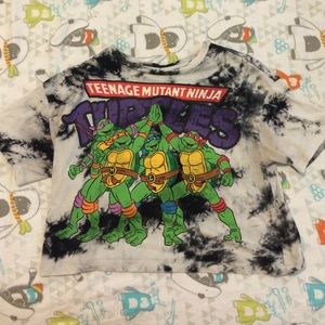 Ninja turtle crop top