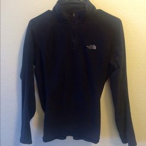 Black fleece North Face
